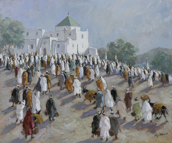 Mohamed Krich, Marabout à Séfrou