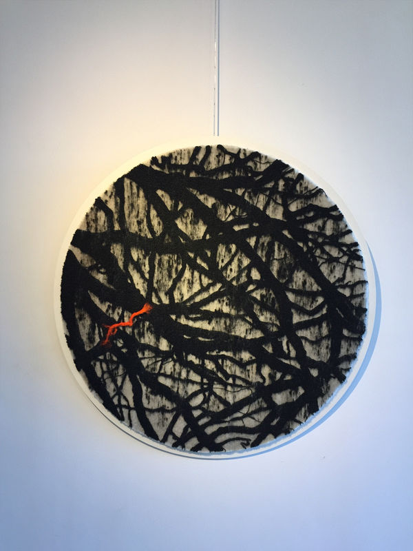 Morran Ben Lahcen, Pensée of dead tree N°8, 2020