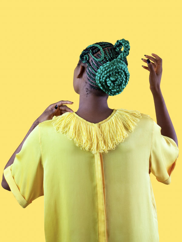 Medina Dugger, Emerald Abebe in Profile de la série CHROMA: une ode à J.D. ‘Okhai Ojeikere’, 2017