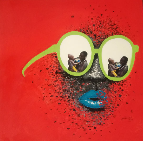 Jonathan Vatunga Makuka, Entre Tradition et Modernité 1 , 2019