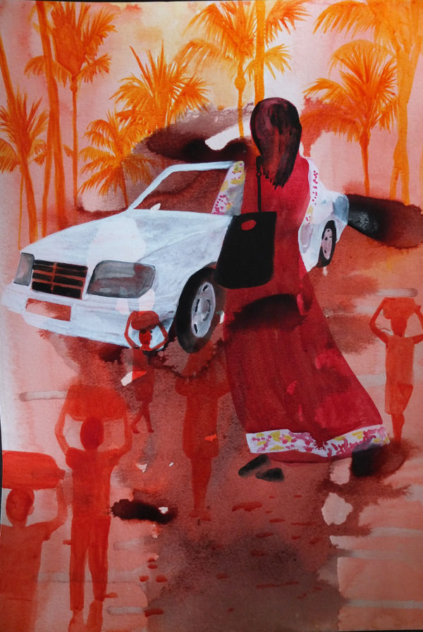 Leslie Amine , Sans titre, 2019