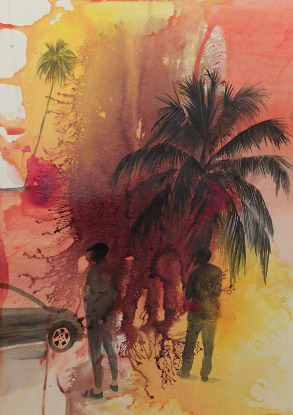 Leslie Amine , Sans titre, 2019