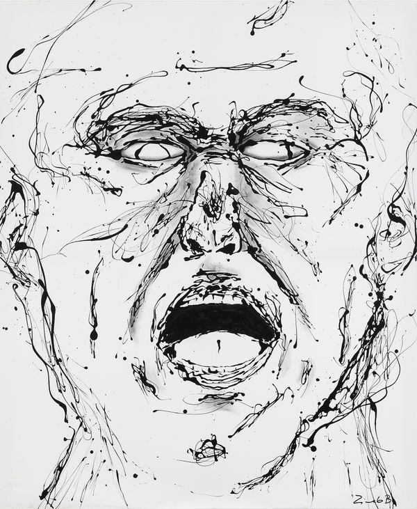 zineb bennis, Colère/Le cri, 2018