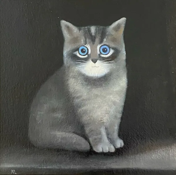 Martin Leman, Grey Kitten, 2024