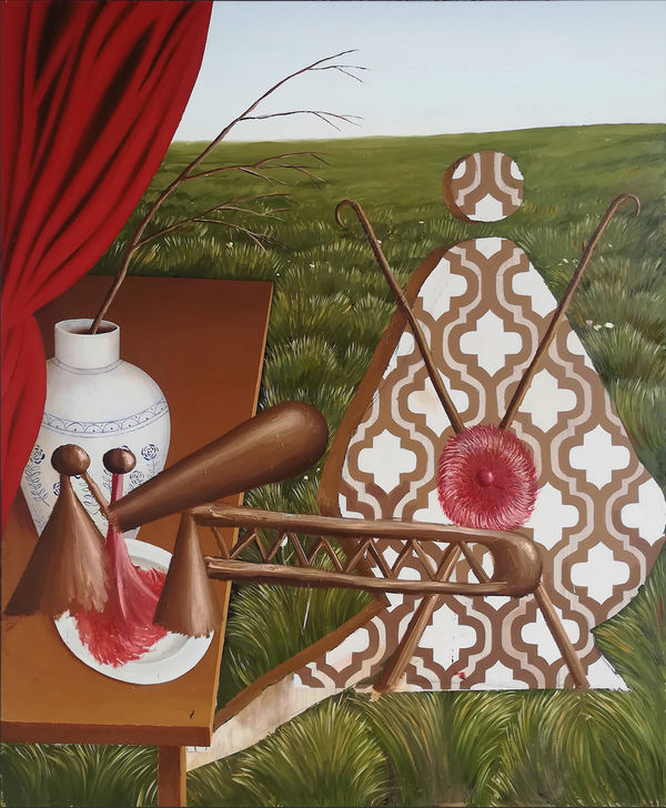 Siro Cugusi Untitled #9, 2022 Oil on canvas 194,5 x 161 cm