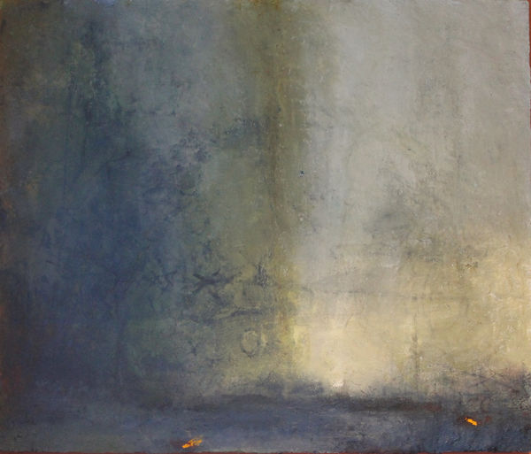 Carol Hodder Skyline oil on canvas 142 x 121cm