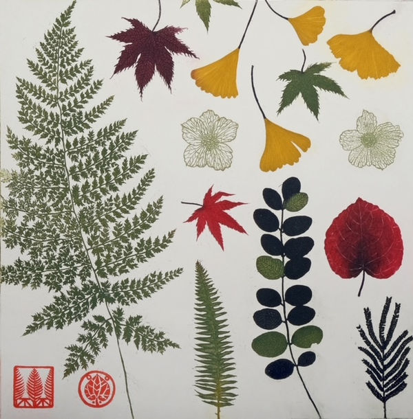 Jean Bardon, Pressed leaves & ferns