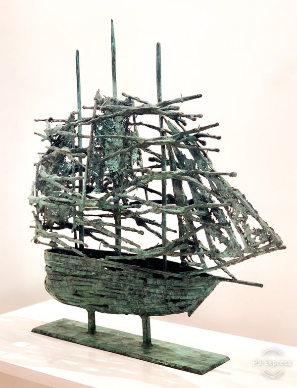 John Behan RHA, Famine Ship Mayo, 2017