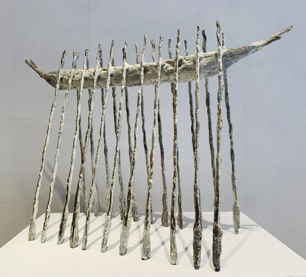 John Behan RHA, Long Oar Boat