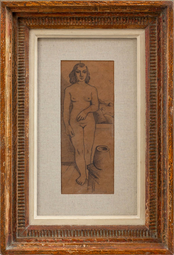 Ismael Nery Mulher, s.d. Desenho a lápis sobre papel 30 x 12 cm