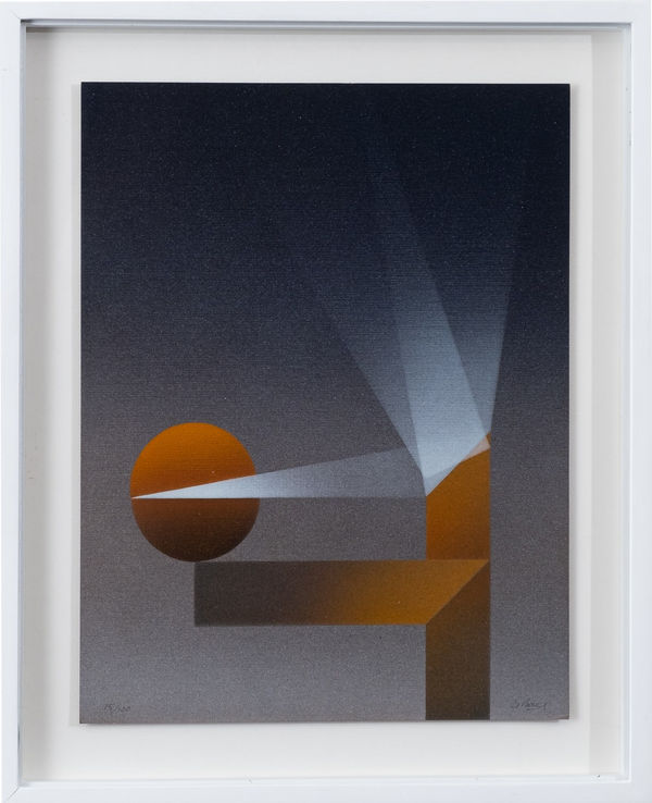 Julio Le Parc Composição laranja, s.d. Serigrafia 33 x 25 cm 15 of 100