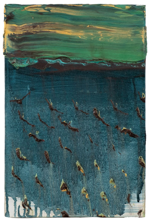 Daniel Lannes Sem título, 2015 Óleo sobre tela 36 x 25 cm