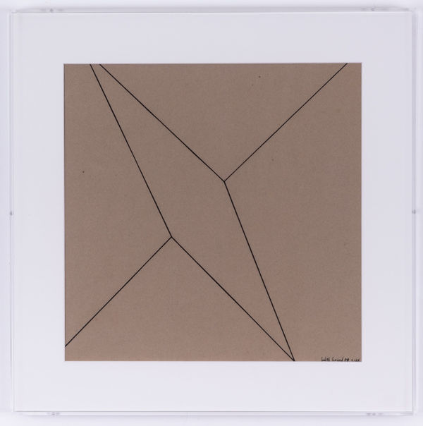 Judith Lauand Sem título, 1958 Nanquim sobre papel 32 x 32 cm