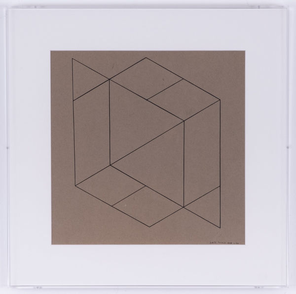 Judith Lauand Sem título, 1958 Nanquim sobre papel 30 x 30 cm