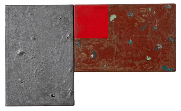 Antonio Dias Sem título, 1997 Técnica mista sobre tela 30 x 50 cm