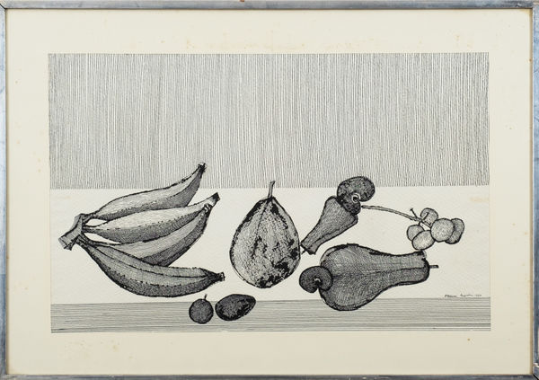 Aldemir Martins Natureza morta, 1964 Nanquim sobre papel 41 x 65 cm