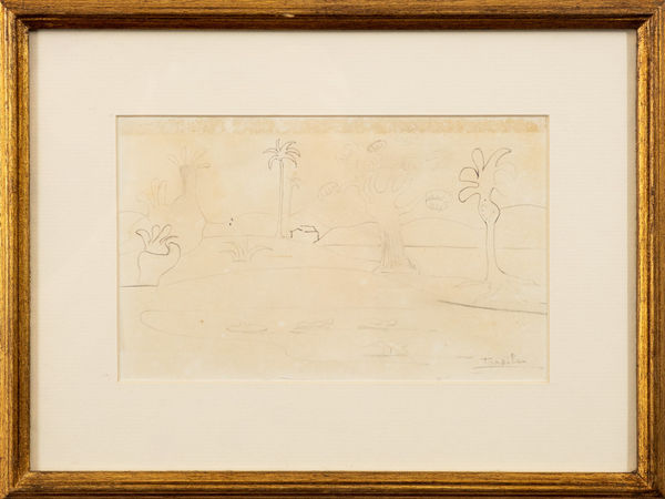 Tarsila do Amaral Sem título, série Antropofagia, déc. 1920 Grafite sobre papel 13 x 21 cm