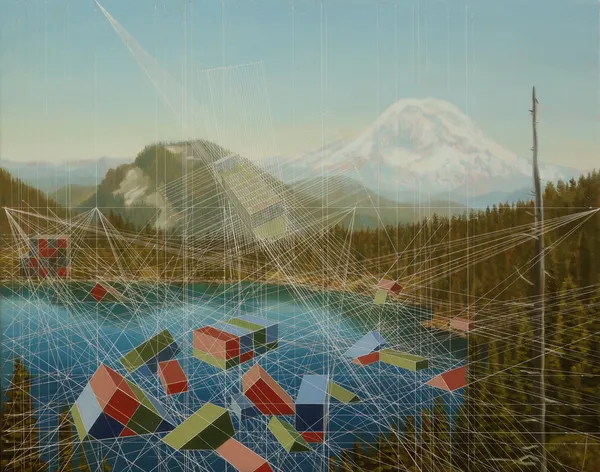 Mary Iverson, Calamity at Summit Lake (Mount Rainier), 2019