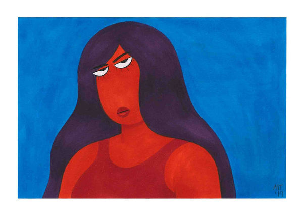 Miranda Tacchia, When he says he just has to pee really quickly before you take a shower but he comes out twenty minutes later, lighting a match, lighting a match, 2019