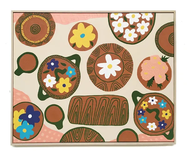 Liz Hernandez, El Lenguaje de la Comida (The Language of Food), 2019