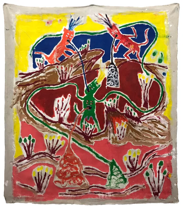 Brian A. Whiteley, Demonic Painting 1, 2019