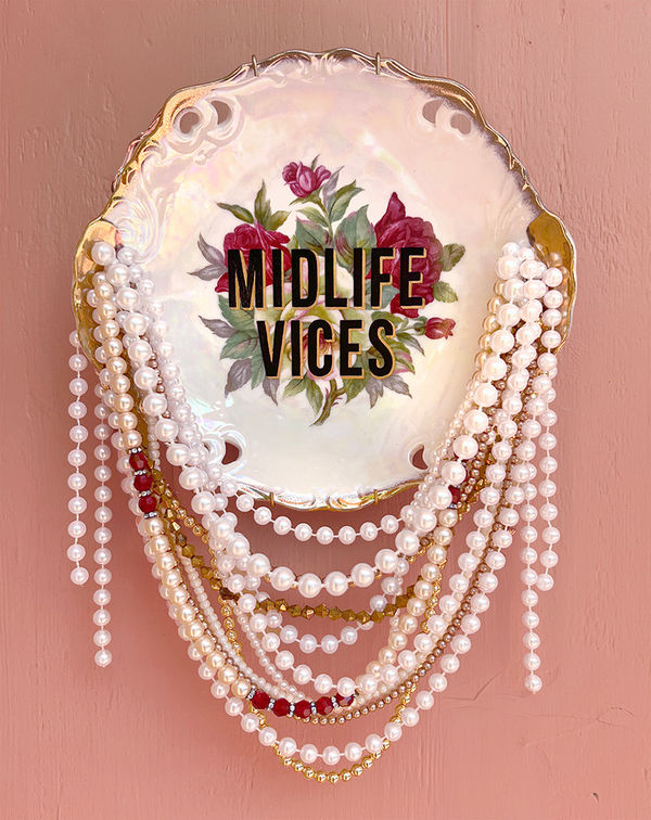 ceramic plates with words painted on them