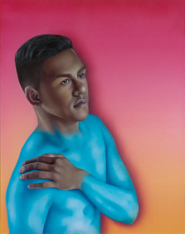 Jeremie Marié, Blue Leather, 2020