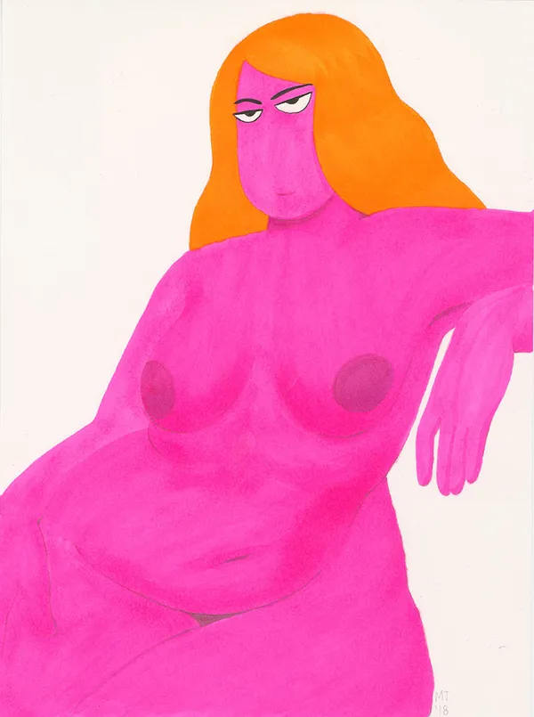 Miranda Tacchia, When he stumbles over his words every time he looks at you, 2019