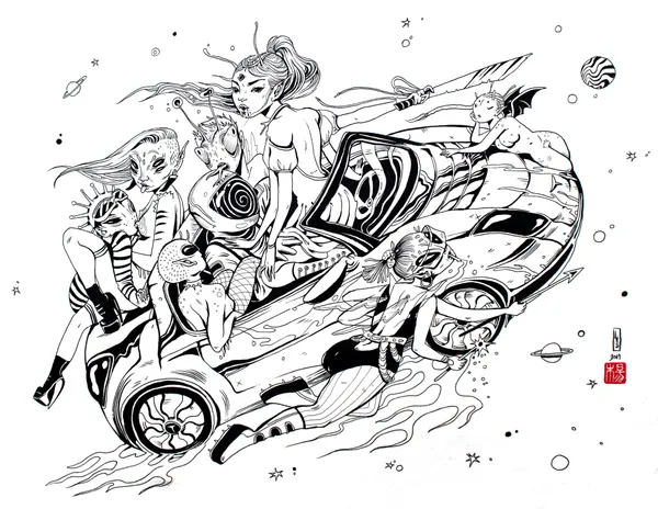 Lauren YS, SpaceXXX, 2019