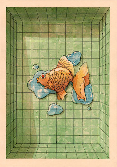 Felicia Chiao, Watercolor #2, 2022