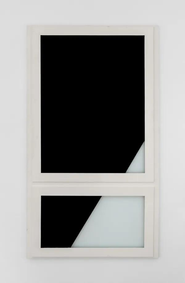 Gregor Schneider, Schwarzer Schatten mit Regen B (Black Shadow with Rain), 2010