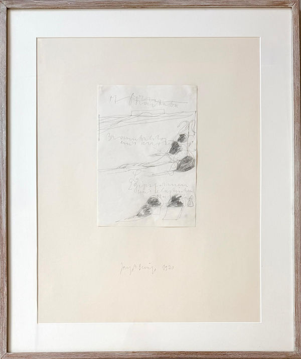 Joseph Beuys, 2 Gipsformen, 1970