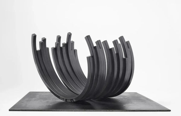 Bernar Venet, 214.5° Arc x 14, 2004