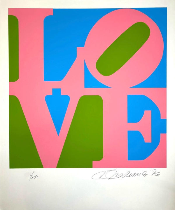 Robert Indiana, Love (The book of love), 1996