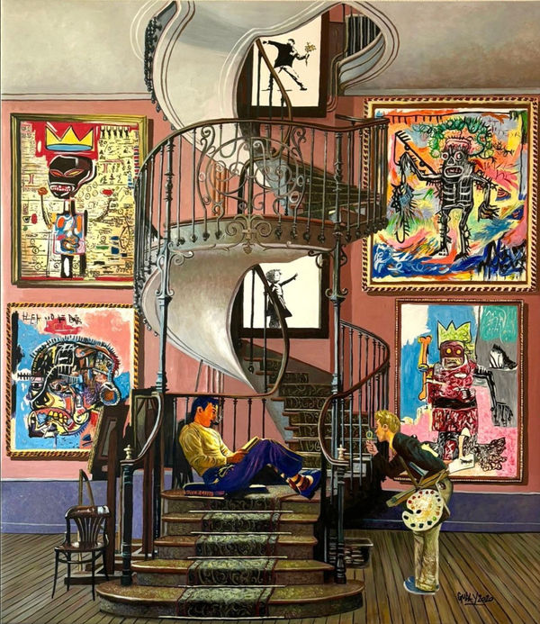 Gully, Rockweel meets Basquiat and Banksy, 2020