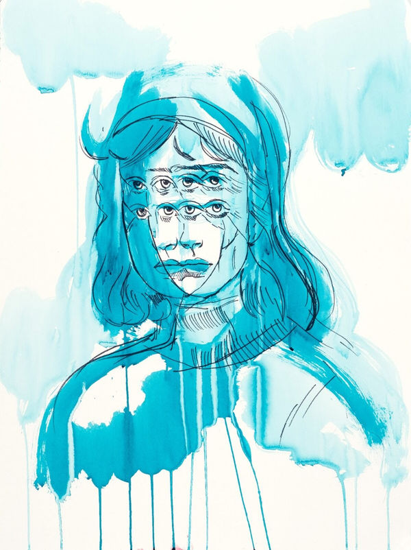 Alex Garant, Paper blue 2, 2024