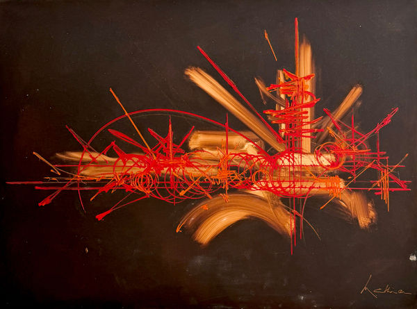 Georges Mathieu, Filipendule, Circa 1980