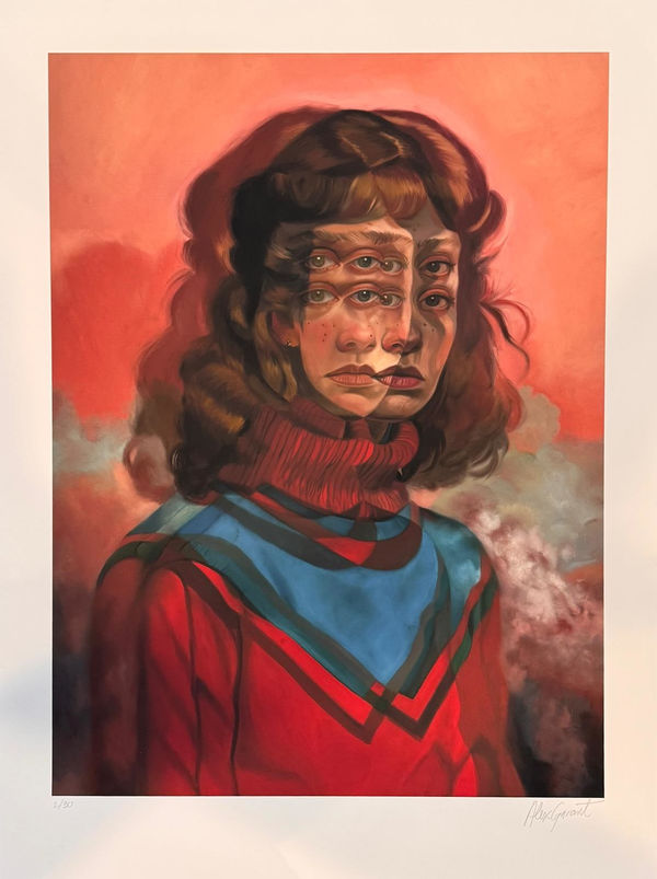Alex Garant, I like being alone (print), 2024