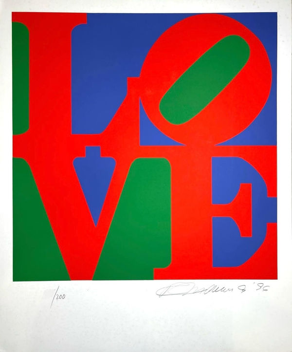 Robert Indiana, Love (The book of love), 1996
