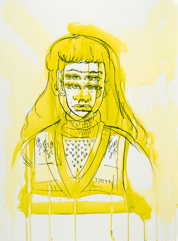 Alex Garant, Paper Yellow 1, 2024