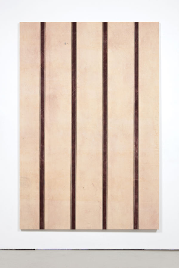 Untitled (Canopy Painting: Purple and Grey)