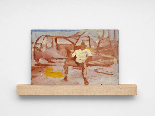 Suleman Aqeel Khilji, Study for Gounded , 2023-24