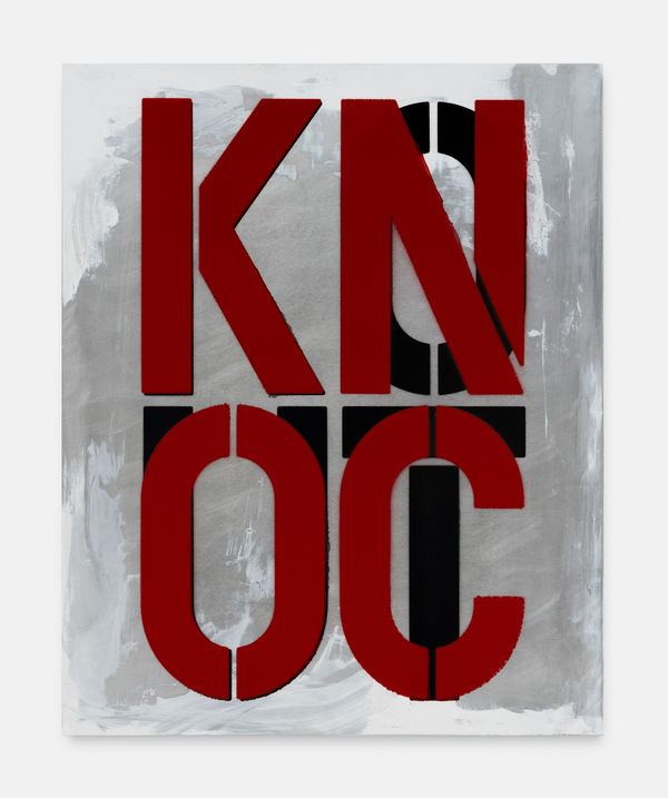 Tyrrell Winston, Knock Out (Red and Black), 2025