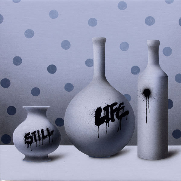 Yohta Matsuoka, Tags on white pots, 2024