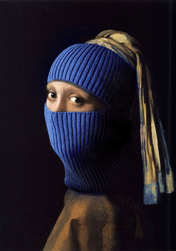 Classic Vandal, Girl with Balaclava, 2022