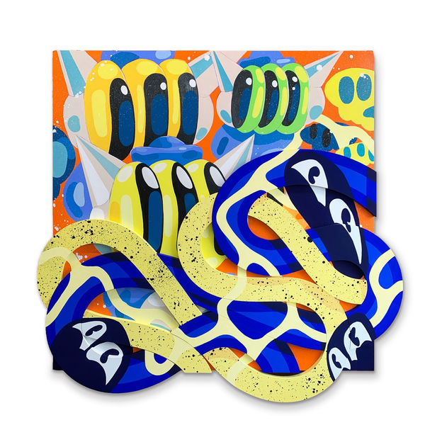 Kabekui, Eye Contact 2 collaboration with Benzilla, 2023