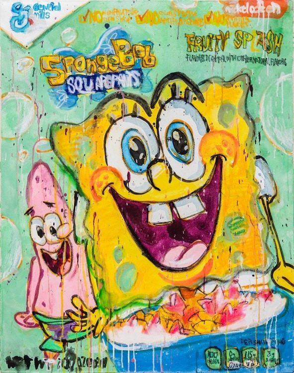 KINJO, CEREAL Spongebob , 2024
