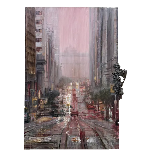Jung Han Kim, San Francisco Rain # 2