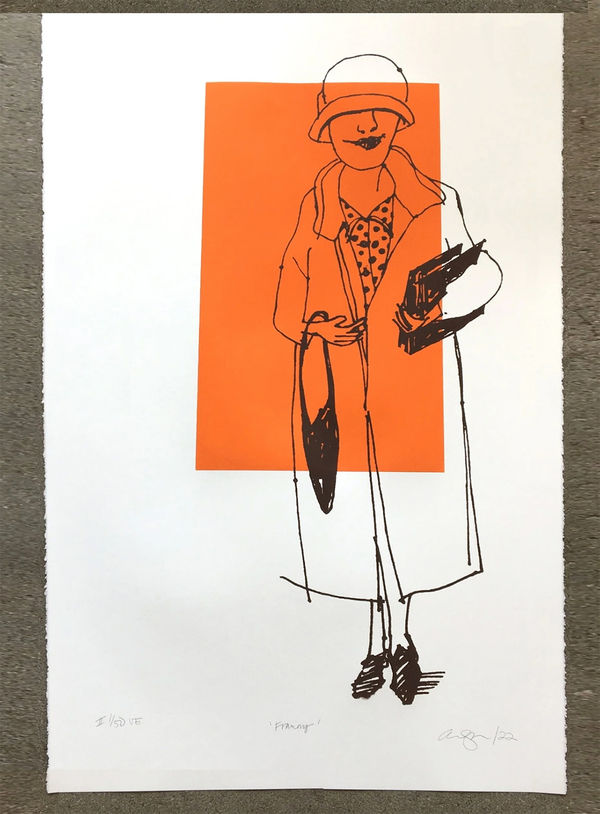 Alanna Cavanagh, Franny with Orange Square