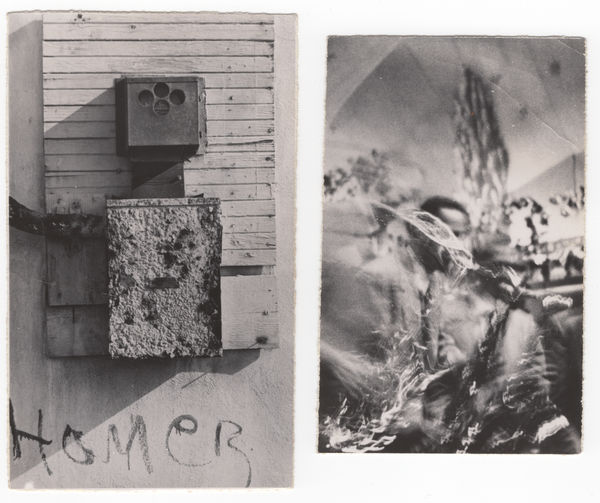 CHARLES BRITTIN AND WALTER HOPPS, Altered photos from Semina 1 , c. 1957